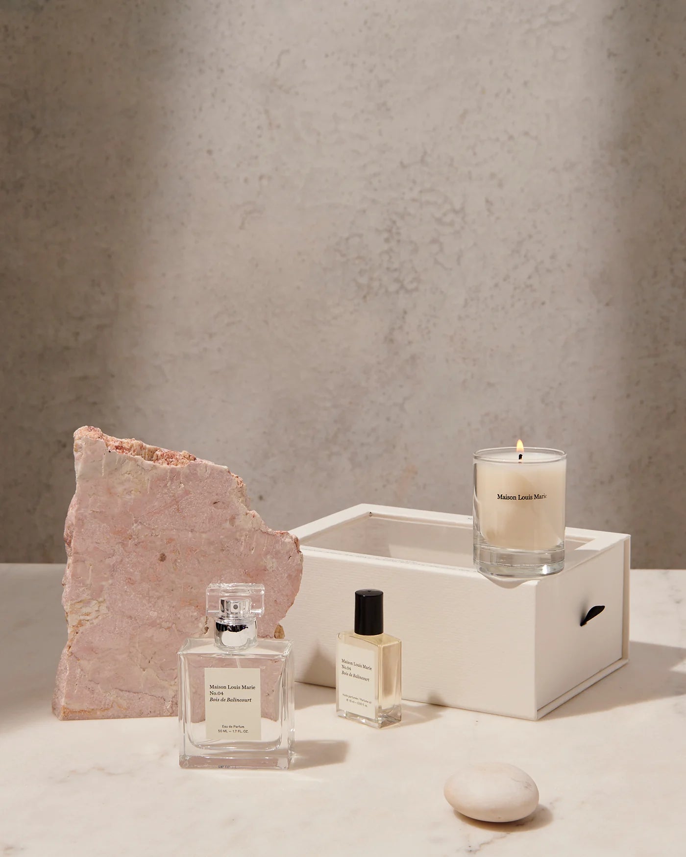 Maison Louis Marie No. 04 Bois de Balincourt Luxury Perfume Gift Set