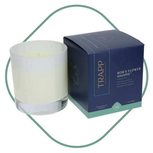 Trapp 7 oz. Large Poured Candle - No. 13 Bob's Flower Shoppe