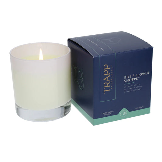 Trapp 7 oz. Large Poured Candle - No. 13 Bob's Flower Shoppe