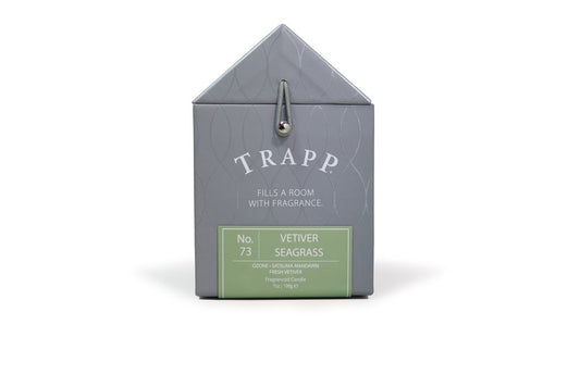 Vela grande de 7 oz. N.º 73 Vetiver Seagrass