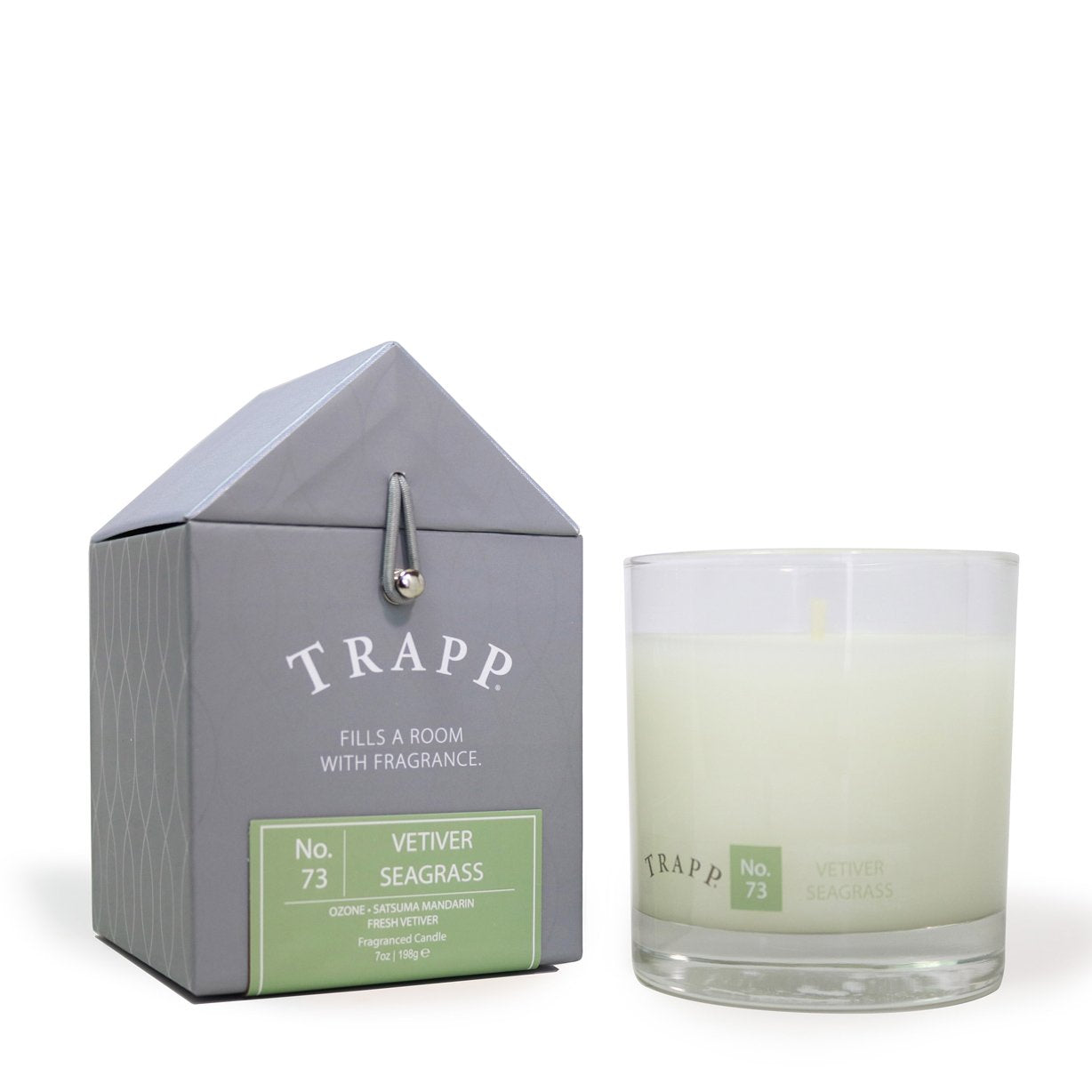 Trapp 7 oz. Large Poured Candle- No. 73 Vetiver Seagrass